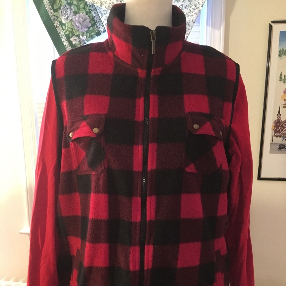 Chaps Fleece Vest
